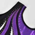 thumbnail image 5 of Kid Girls Gymnastic Leotard Sparkly Shiny Diamond Ballet Dance One Piece Outfit, 5 of 5