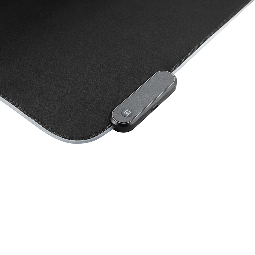 Onn. Smooth Surface Large LED Gaming Mouse Pad with Non-slip Rubber Backing