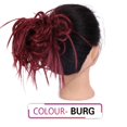 thumbnail image 2 of Tousled Updo Messy Bun Hair Piece Elastic Synthetic Hair Scrunchies Ponytail Extension, 2 of 7