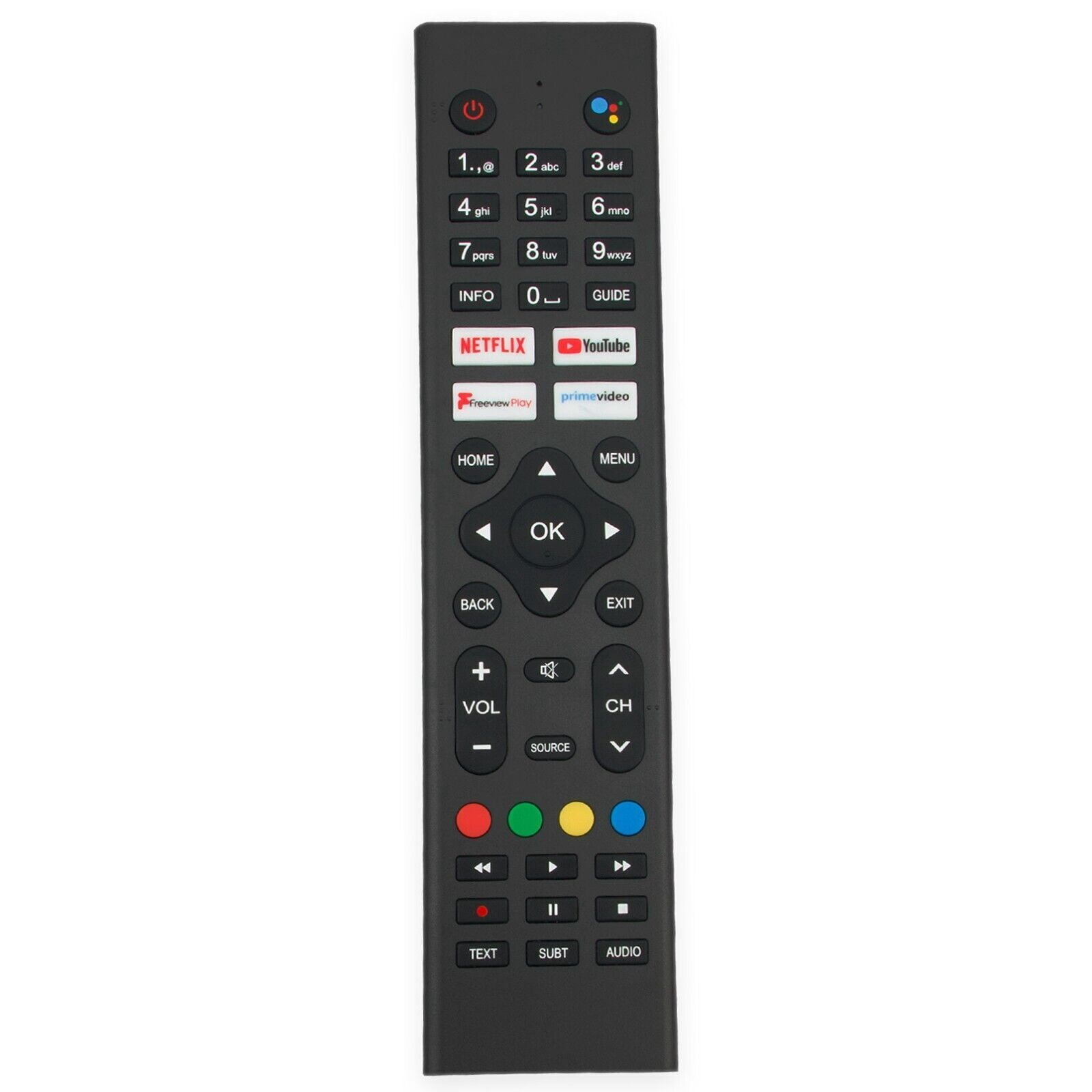 Remote Control for RCA RTA4302 Smart Android TV Replacement