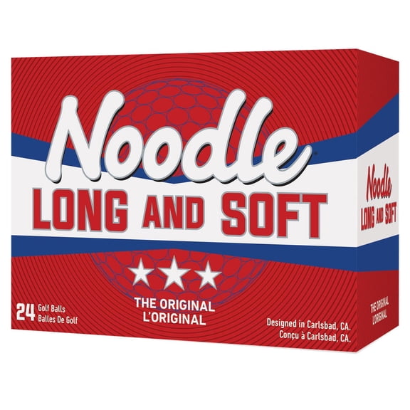 Noodle Long & Soft Golf Balls - 24 pack