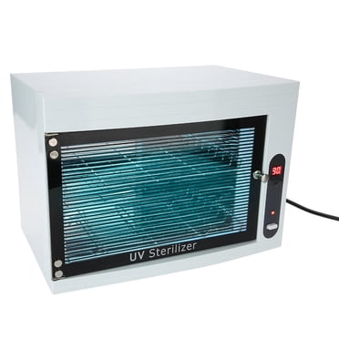 Greensen Armoire de Désinfection UV, Armoire de Désinfection UV à Ozone, Outils de Manucure Armoire de Désinfection UV Ciseaux Serviette Outils pour Ongles Équipement de Stérilisateur