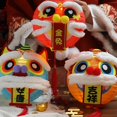 thumbnail image 4 of Craft DIY Material Package Lion Lantern Spring Festivel Gift Non-woven Fabric Creative Premium Paper New Year Home Decor, 4 of 13