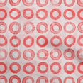 thumbnail image 1 of oneOone Georgette Viscose Pink Fabric Circle Sewing Craft Projects Fabric Prints By Yard 42 Inch Wide, 1 of 4