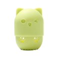 thumbnail image 1 of Washable Reusable Cat Shape Makeup Sponge Holder Cosmetic Sponge Drying Holder Rack Silicone Travel Case, 1 of 5
