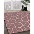thumbnail image 3 of Ahgly Company Machine Washable Indoor Rectangle Transitional Pink Area Rugs, 2' x 5', 3 of 7