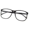 thumbnail image 2 of grinderPUNCH Clear Lens Nerdy Square Thin Plastic Frame Glasses, 2 of 5