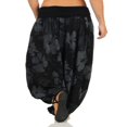 thumbnail image 3 of Pantalon Harem Taille Froncée pour Femmes avec Imprimé Floral, 3 of 3