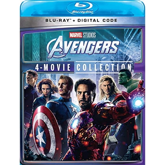Avengers 4 Film Collection (2012, 2015, 2018, 2019) (Blu-ray), Action, Adventure, Marvel Studios, Disney FR