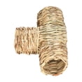 thumbnail image 3 of Hamster Grass Interactive Toy Durable Hide and Seek Toy Pet Supplies Rabbit Tube Three Ports, 3 of 8