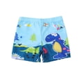 thumbnail image 2 of LSLJS Maillot de Bain Garçon Maillot de Bain pour Enfants Short de Bain Imprimé Short de Bain à Angle Plat avec Cordon de Serrage, Short de Bain Garçon, 2 of 3