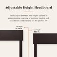 thumbnail image 3 of Orlando King Modern Wood Panel Headboard in Espresso, 3 of 10