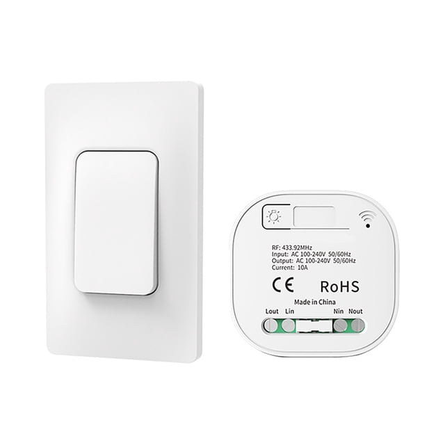 Yhmxh Electronics Smart Home Power Generation Remote Control Panel Wiring Random Paste Household Wireless Remote Control Panel Intelligent Panel Intelligent Switch