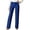 Blue-wide leg trousers, variant on YFNNUP Womens Work Pants Wide Straight Leg Pant Slim Fit High Waist Dress Trouser Pull On Casual Office Business Trousers Army Green XXL
