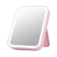 thumbnail image 2 of mtvxesu Led Folding Desktop Mirror with Light, Usb Rechargeable, Portable Design for Home or Travel, 1 Count, 2 of 3
