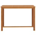 thumbnail image 2 of vidaXL 7 Piece Garden Bar Set with Cushions Grey, 2 of 5