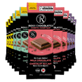 thumbnail image 1 of Ross Chocolates - Chocolate Bars - No Sugar Added - Variety Pack x12, 1 of 11