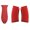 Red, variant on TIMIFIS Kitchen Gadgets New Silicone Pot Handle Set Kitchen Tool Pot Handle Earmuffs Three-piece Set