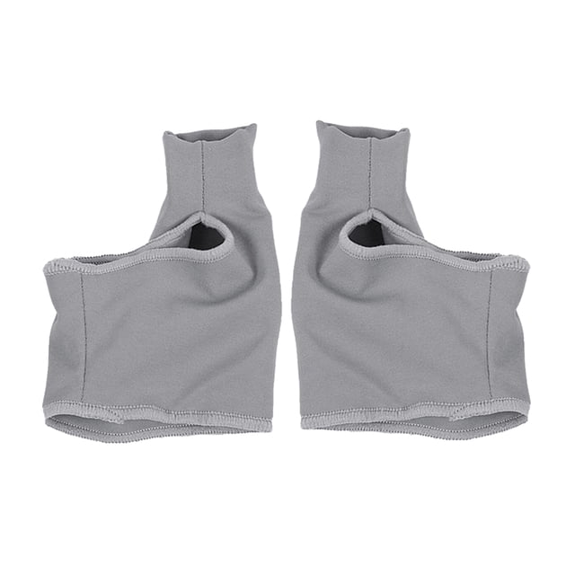 Graflsoa Bunion Relief Foot Sleeves - Adjustable Toe Alignment Support for Men & Women, Grey, Small Size, 2-Pack