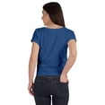 thumbnail image 4 of Inkmeso T-shirt Court d'Été à Nœud Torsadé à l'Avant pour Femmes à Manches Courtes, 4 of 8
