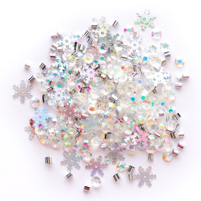 Buttons Galore Pack d'Embellissement Sparkletz 10g-Iceburg SPK-159