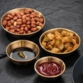 thumbnail image 4 of tredstone Smooth Stainless Steel Sauce Cup For Pickled Vegetables Mini Bowl Gold 8cm (gold), 4 of 6