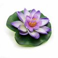 thumbnail image 4 of 10X Artificial Eva Fake Lotus-Leaf Flowers Water Lily Floating Pool Plants Decor, 4 of 9