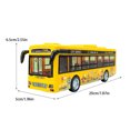 thumbnail image 4 of maskred ABS Audio-visual Bus Model Sturdy Construction Babies Playful Experience Childrens Large Bus Toy yellow, 4 of 6