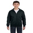 thumbnail image 1 of ComfortBlend Boy's EcoSmart Full-Zip Hoodie Sweatshirt, Style P480, 1 of 1