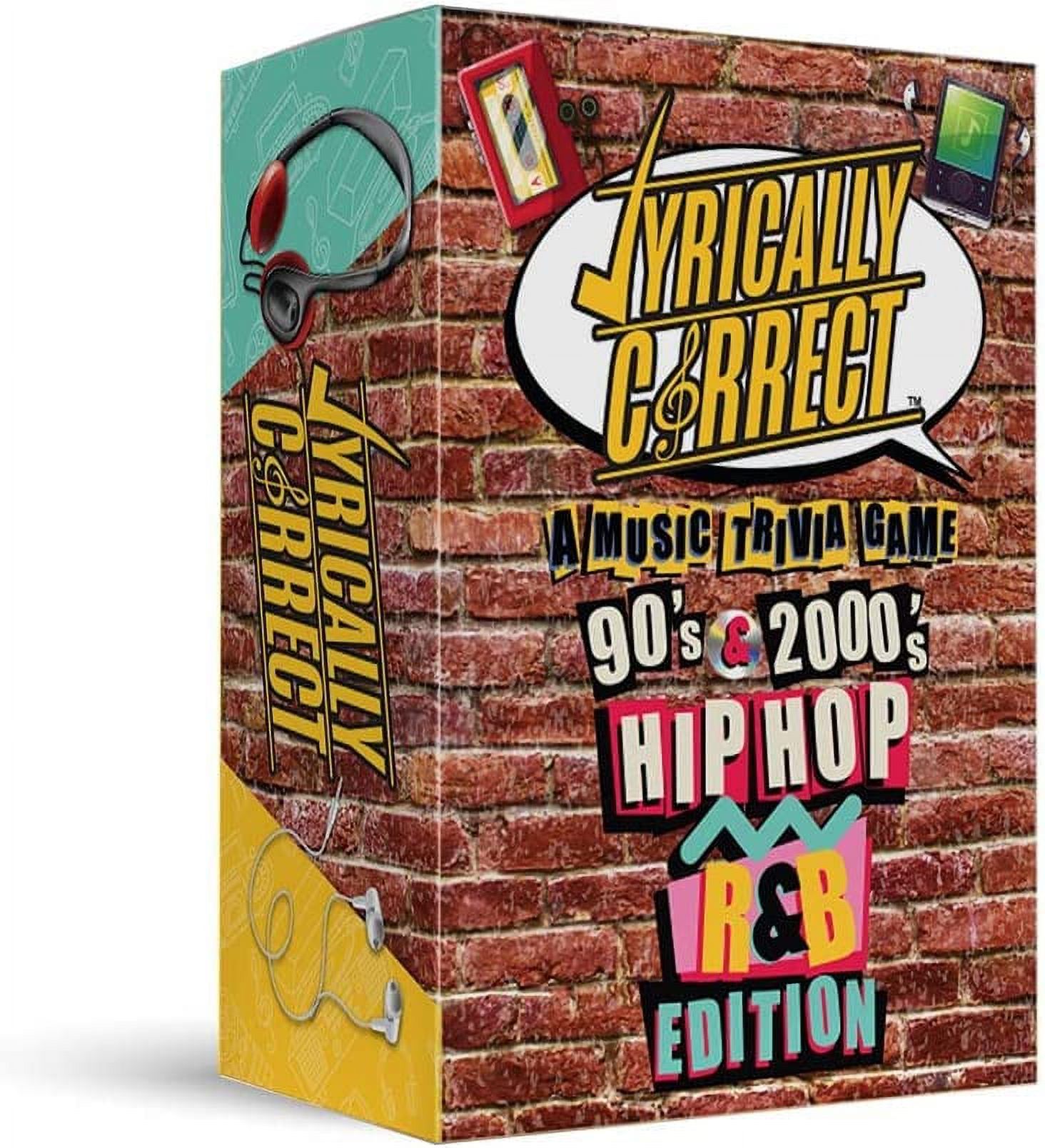ORUYROP 90's and 2000's Hip Hop and R & B Music Trivia Card Game |Multi-Generational Family Gatherings, Adult Game Night and Fun Trivia