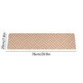 thumbnail image 3 of Stair Mats - Non Slip Carpet Treads with Reusable Adhesive, Indoor Stair Runner for Safety, Easy to Clean Polyester Rug, Beige, JKODE, 3 of 9