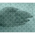 thumbnail image 4 of oneOone Viscose Chiffon Fabric Floral & Chevron Block Decor Fabric Printed BTY 42 Inch Wide, 4 of 4