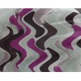 thumbnail image 5 of oneOone Georgette Viscose Dark Magenta Fabric Geometric Sewing Material Print Fabric By The Yard 42 Inch Wide-MS, 5 of 5