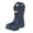 Blue, variant on Ymyiu Rain Boots for Kids Kids Rain Boots Girls Boots Waterproof Boys Rain Boot Non Slip Rubber Boot Ankle Mud Booties Size 3.5(Black, Big Kids 3.5)
