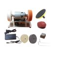 thumbnail image 3 of Almencla Mini Bench Grinder Bench Grinding Tool DIY Supplies Multifunction Sturdy Benchtop Sander Polisher for Tabletop Edge Polishing F, 3 of 8