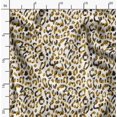 thumbnail image 2 of Soimoi Modal Satin Fabric Leopard Animal Skin Print Sewing Fabric Yard 42 Inch Wide, 2 of 6