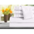 thumbnail image 1 of Mocassi 1800 Series Sheet Set 6 Pieces Deep Pocket Twin/Twin XL White, 1 of 3