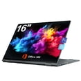 thumbnail image 1 of Jumper 16in 2 in 1 Laptop Touchscreen Windows 11, 4GB DDR4 64GB ROM Laptops Convertible Tablet Computer, 4-Core Intel N95 Processor (up to 3.4GHz), 360° Flip, 1yr Office 365 Free, 1 of 8