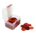 thumbnail image 2 of UNIQUE CREATIV Box of Buttons, Red - Assorted Sizes, 65 g (2.3 oz) (Reusable Clear Box), Red Tones, 2 of 7