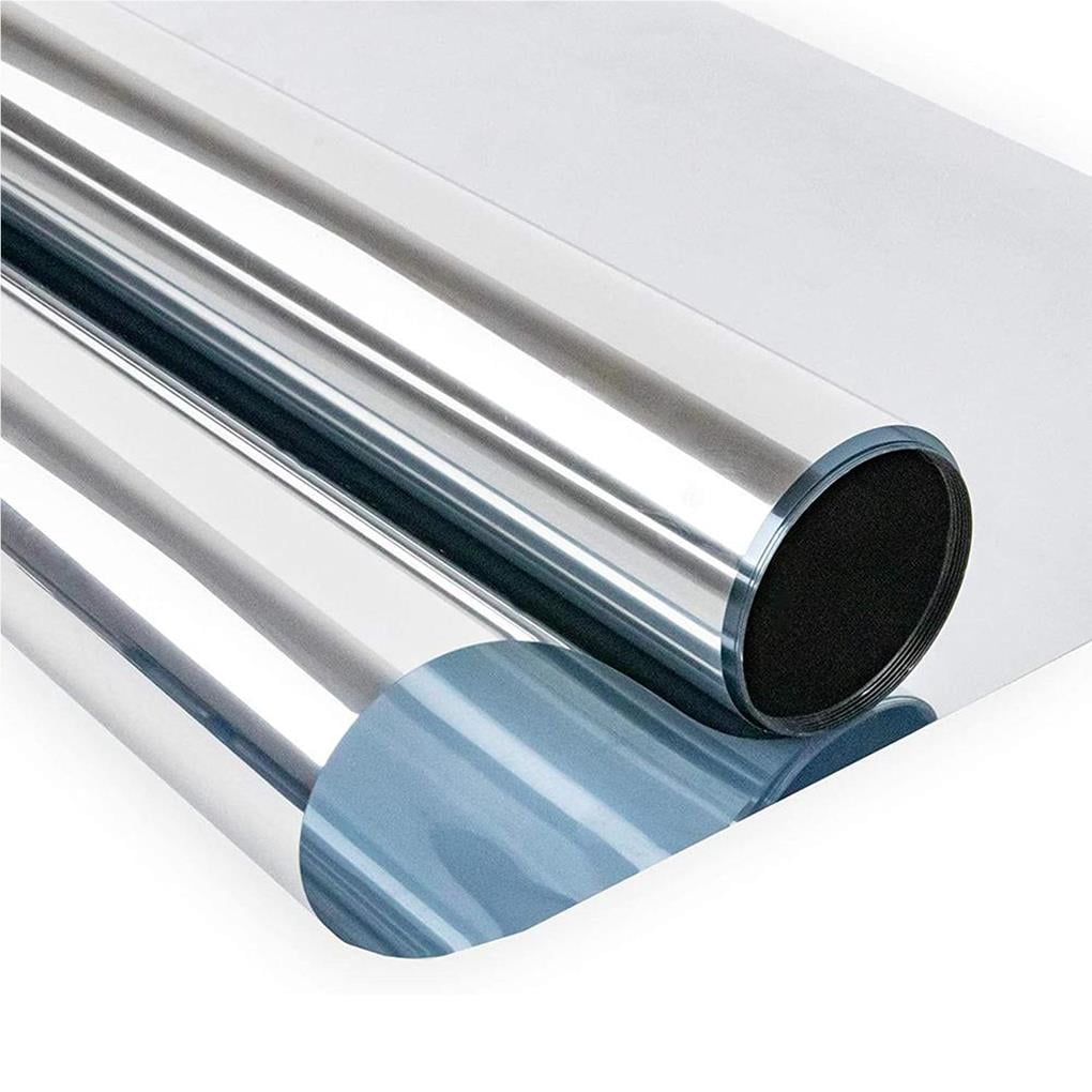 Smilepp Glass Insulation Film Reflective Privacy Window Film One-Way Mirror Film for Block