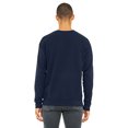 thumbnail image 2 of Bella Canvas Men`s Drop Shoulder Fleece, XL, Navy, 2 of 3