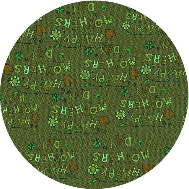 Ahgly Company Tapis d'Intérieur Lavable en Machine Carré Transitionnel Vert Lime Foncé, 3 Pieds Carré