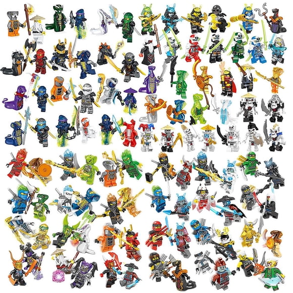 Jouets de Blocs de Construction Casse-Tête Tribu de Ninja Fantôme Squelette Monstre 104 Pcs-SHUNJING