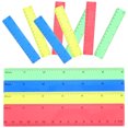 thumbnail image 4 of 20 Pcs Règles Créatives pour Enfants, Règles Droites Portatives Fantaisie, Règles d'Échelle pour Étudiants, 4 of 8