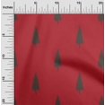 thumbnail image 1 of oneOone Polyester Lycra Fabric Tree Ikat Print Sewing Fabric BTY 56 Inch Wide, 1 of 3