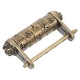 thumbnail image 3 of Miangastore Cadenas Vintage Combiné en Alliage de Zinc 1 Pcs 2.0 Po X 1.0 Po X 0.4 Po, 3 of 9
