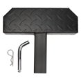 thumbnail image 2 of Hitch Bumper , Rust Resistance Iron Solid Iron Automotive Bump Step Adjustable Length 220 LBS Load Capacity  for Cars, 2 of 8