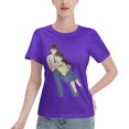 thumbnail image 1 of T-Shirt Basique à Manches Courtes pour Femmes Conan and Xiaolan, 1 of 6