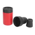 thumbnail image 2 of Beer Bottle Cooler, Lightweight Beer Cooler Multifunctional Nonslip Silicone Bottom  For 17oz Flask Red, 2 of 8