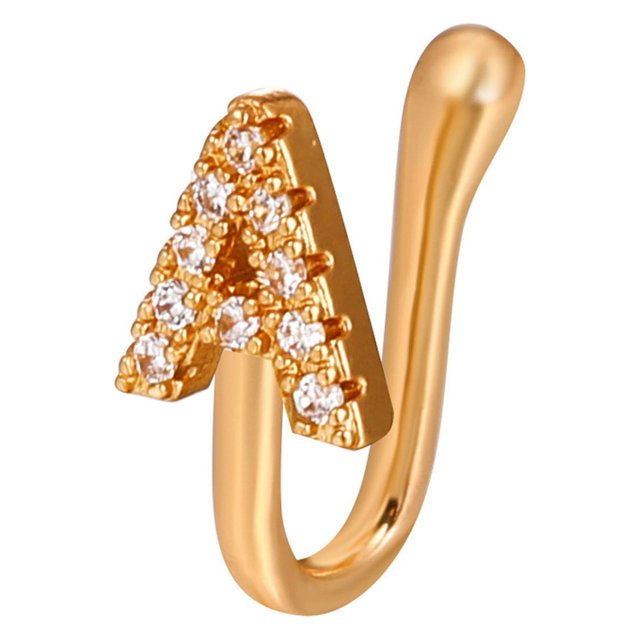Anneaux de Nez à Clip pour Femmes Anneau de Nez Non Percé Manchette de Nez Ajustable